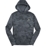 Hard Edge Hockey Youth Sport-Wick CamoHex Fleece Hooded Pullover